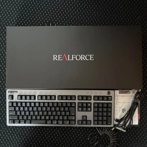 Klawiatura mechaniczna REALFORCE R3HE11 Topre czarna japoński układ używana - Zdjęcie 1 z 4