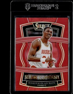 2021-22 Panini Select Select Company Red Prizms #6 Hakeem Olajuwon - Picture 1 of 2
