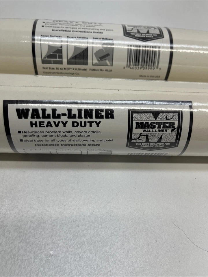 Wallpaper Heavy Duty Wall Liner Lining Paper Covers Paneling and Cracked Walls
