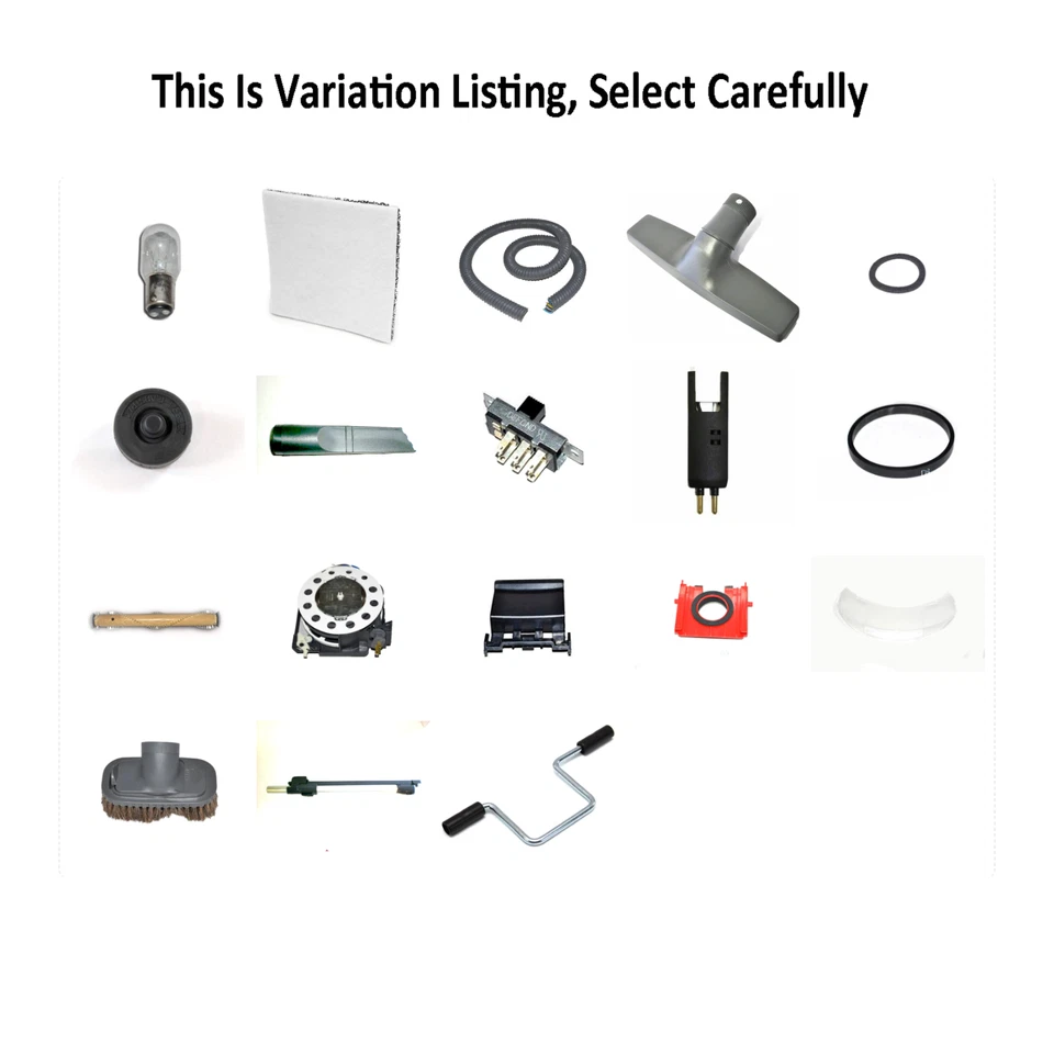 Se adapta a la pieza de aspiradora Kenmore 116.25614506 Foto 1 de 1