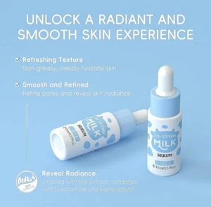 LAIKOU Milk Skin-Softening Serum Brighten Skin Tone Moisturizing Nourishing - Picture 1 of 11