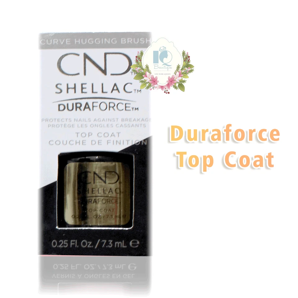 Esmalte en gel CND Shellac UV/LED Duraforce Top Coat 0,25 oz / 7,3 ml Foto 1 de 1