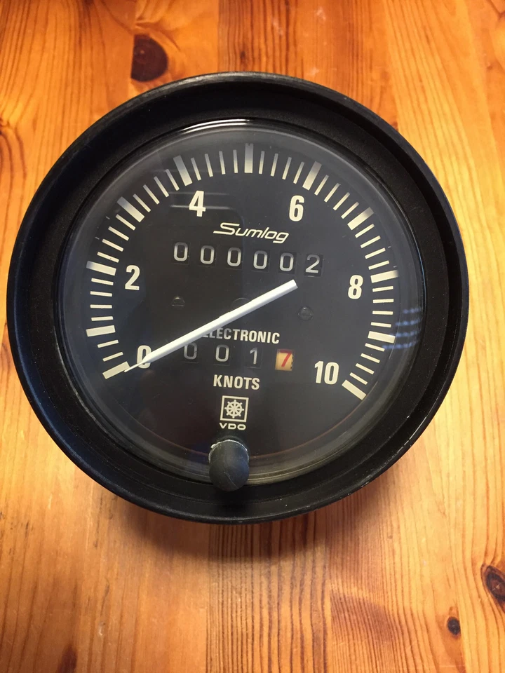 VDO SUMLOG   OLDTIMER  Knotenmesser Logge Geschwindigkeitsmesser  SONDERANGEBOT - Bild 1 von 1