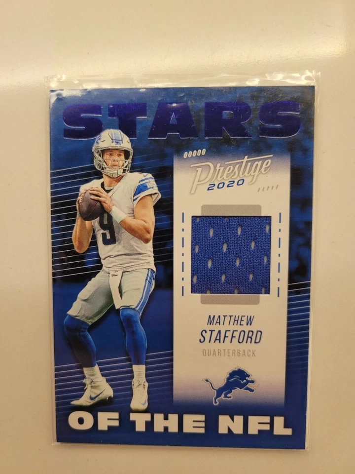 2020 Panini Prestige - Stars of the NFL #SN-MS Matthew Stafford (MEM) - Image 1 of 2