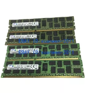 64GB Samsung 4*16GB PC3-14900R DDR3 1866MHz RDIMM ECC Server Memory RAM - Picture 1 of 4