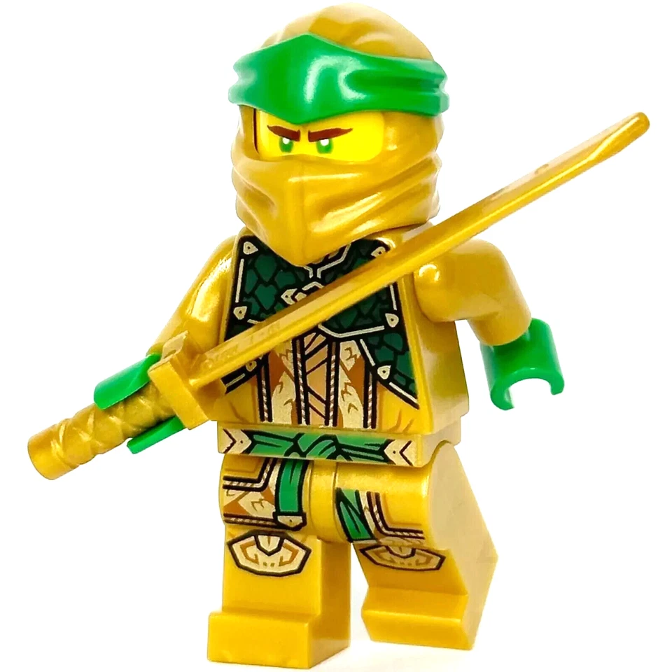 NEW LEGO Ninjago Cole Minifigure - Lloyd Golden Ninja (njo790) 71781 112429 - Image 1 of 1