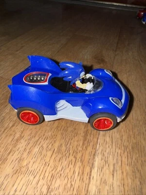 Coche Ranura Sega 1/43 Funcionando Sonic the Hedge Hog Azul Foto 1 de 4