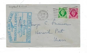 X- 1939 London, Airmail, PAA Transatlantic First Flight to New York - Picture 1 of 2