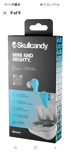 Skullcandy Dime True Wireless Bluetooth In-Ear Earbud Blue/Grey - Picture 1 of 7