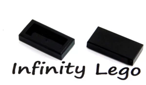 30 LEGO Black Tiles 1 x 2 Smooth Finishing (3069) - (30 Pieces) - Picture 1 of 3