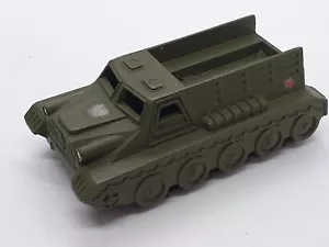 GDR Toy Soviet period Army cross-country tank Military metal toy car USSR - Picture 1 of 6