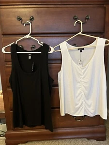 Express Brand Women’s Tank Tops Size Large (Lot Of 2) - Picture 1 of 3