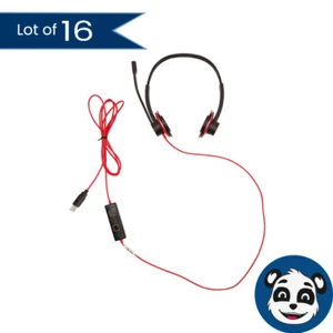 Lot of 16 ADDASOUND EPIC 512 Wired USB Stereo Headsets, No Ear Cushions - "A" - Picture 1 of 3