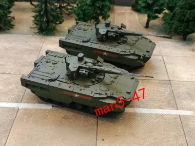 1/72 Русский 2С38 Derivatsiya-PVO самоходная зенитная пушка готовая модель - Изображение 1 из 4
