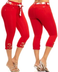 Capri Short Corto Colombian Shorts Bermuda Buttlift Levantacola PushUp 70976 - Bild 1 von 5