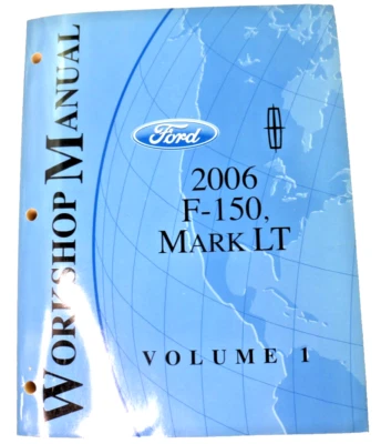 Ford F-150 Mark LT 2006 manual de taller vol. 1 OEM de fábrica Foto 1 de 4