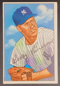 1952 Bowman #105, BOBBY BROWN, Yankees, Excellent, RMBCollectables