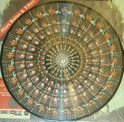 Marc Bolan & T.Rex   Zinc Alloy  -  Ltd Edition Zoetrope Picture Disc  Vinyl RSD - Image 1 of 4