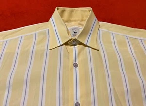 Robert Talbott Estate Bespoke Limited Edition Long Sleeve Men's Shirt Sz 15.5/39 - Picture 1 of 12