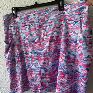 Skort Flo rosa Reel Legends Beach Cabana, taglia 2X Nuova con etichette! Orig $50 sport nuovo! - Foto 1 di 7