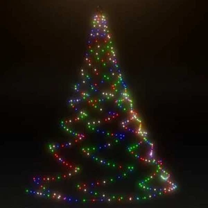 LED Wandbaum mit Lichterkette Wand Deko Tannenbaum Weihnachtsbaum hängen Baum DE - Bild 1 von 32