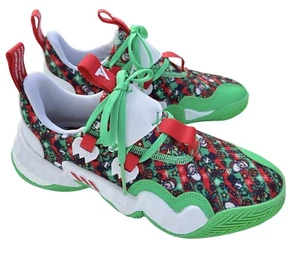 ADIDAS Trae Young 1 Sneaker SIZE Men 6.5 W7.5 Santa Christmas Basketball Shoe - Picture 1 of 12