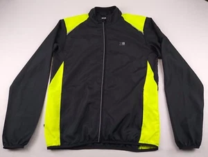 Karrimor Run Green/Black Light Weight High Visibility Zip Up Jacket Sz S - Picture 1 of 12