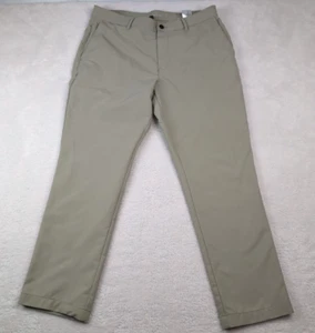 Banana Republic Hose Herren 38 x 30 beige Performance Golf Chino flache Vorderseite - Bild 1 von 4