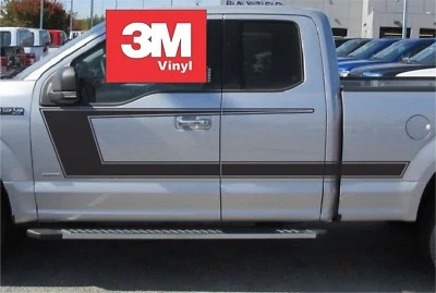 C Hockey 3M Vinyl Sticker Graphic Decals Stripe Ford F150 15 - 18 Super Cab - Image 1 of 4