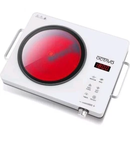 OCTAVO 1800 Watt Portable Infrared Burner electric burner with 4 Hours Timer ... - Picture 1 of 8