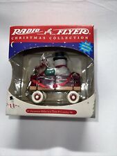 NEW Radio Flyer Ornament Collection #121 “Snowman Rides In A Town And Country”￼