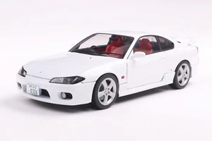 1/18 Solido NISSAN SILVIA S15 SPEC-R AERO ASPEN WHITE 1999 S1812201 - Imagen 1 de 11