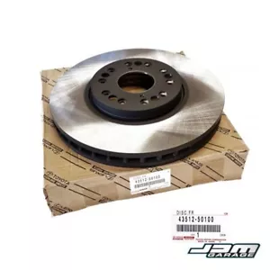 Genuine Toyota OEM Front Brake Vented Disc For Crown JZS171 Athlete V 1JZ-GTE - Picture 1 of 5