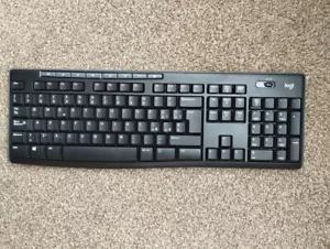 logitech k270 wireless keyboard No Dongle / Receiver - Picture 1 of 3