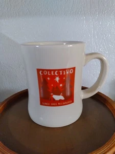COLECTIVO COFFEE "HOLIDAY" DINER STYLE COFFEE MUG SINCE 1993, CHRISTMAS GIFT - Picture 1 of 10