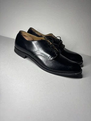 Zapatos militares negros vintage para hombre 14,5 R Craddock Terry 1983 (usados 1x) Foto 1 de 4