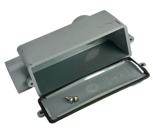 Carlon E986G 1-1/4" PVC Typ-LB Leerrohrgehäuse mit Dichtung & Deckel C15 - Bild 1 von 5