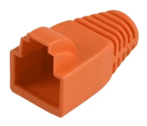 TUK - Kasut Pelega Regangan RJ45 Cat5e, Oren - Picture 1 of 1