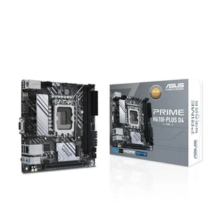 ASUS PRIME H610I-PLUS D4-CSM Mainboard Sockel Intel LGA 1700 Mini-ITX DDR4 PCIe - Bild 1 von 6