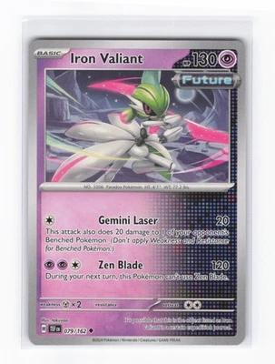 Iron Valiant (Uncommon) SV05: Temporal Forces 079/162 NM - Image 1 of 2