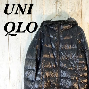 UNIQLO Daunenjacke Herren Puffer Mantel Slim Fit Schwarz Gebraucht - Bild 1 von 10