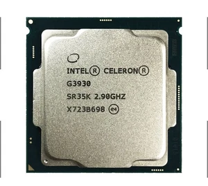 Intel Celeron G3930 2.9 GHz Dual-Core Dual-Thread 2M 51W LGA 1151 CPU Processor - Picture 1 of 4