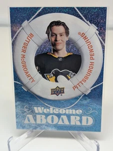 2024-25 Upper Deck Series 2 #WA-6 Rutger McGroarty Speckled Welcome Aboard - Bild 1 von 2