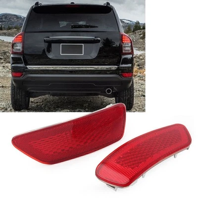 Rear Bumper Reflector Light Rear Tail Lamp for Jeep Grand Cherokee  2011-2021 12 - Image 1 of 4