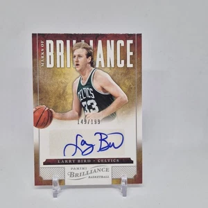 Larry Bird 2012-13 Brilliance Marks of Brilliance Auto Signature Autograph /199 - Bild 1 von 6