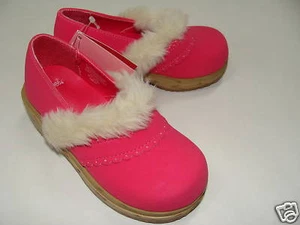 Gymboree Gingerbread Baby Girl Girls Size 04 Shoes Clogs NEW - Picture 1 of 3