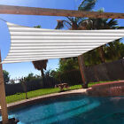 Outdoor Sun Shade Sail Canopy Rectangle Uv Block Sunshade For Yard Deck Pool