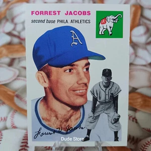 1994 Topps - Ultimate 1954 Series - Forrest Jacobs #129 - Philadelphia Athletics - Picture 1 of 2