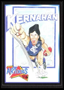 AFL 1994 AFLPA Dynamic Artoons Carlton Stephen Kernahan 116/125 Card CB-1-4-B-29 - Picture 1 of 8