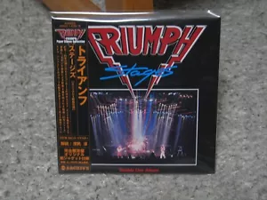 TRIUMPH STAGES REMASTER RARE OOP JAPAN MINI-LP 2CD - Imagen 1 de 1